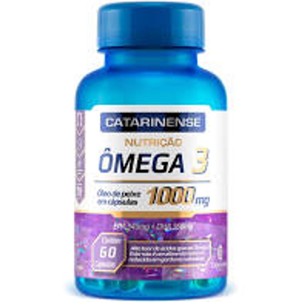 Ômega 3 1000mg catarinense 120 cápsulas unicdrogaria