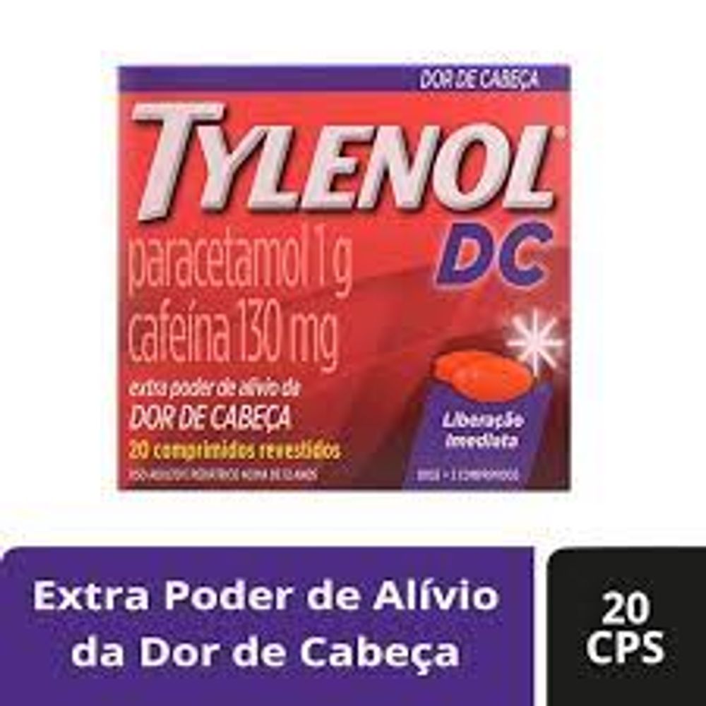 tylenol-dc-20-comprimidos-unicdrogaria
