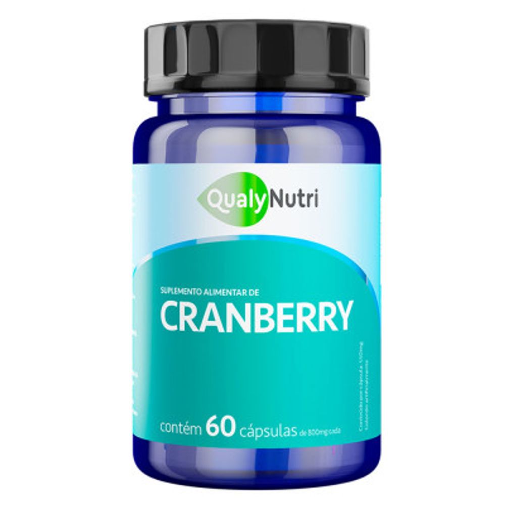 Cranberry Qualy Nutri C/60 Cápsulas - Unicdrogaria